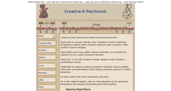 Desktop Screenshot of patchwork-quilt.sk